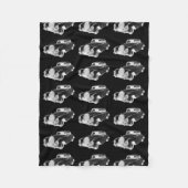 Luxus-Auto-Kunst MERCEDES-BENZ 300 Fleecedecke (Vorderseite)