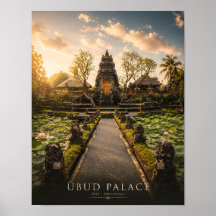 Luxus-Bali-Ubud-Palast-Poster