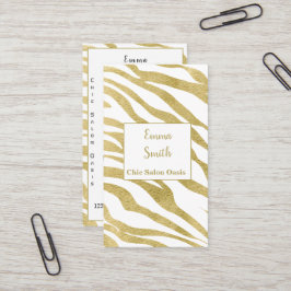 Luxus Beauty Beruflich Business Card Visitenkarte