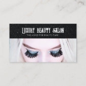 Luxus Beauty Salon Business Card Visitenkarte (Vorderseite)