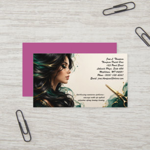 💇♀️ Luxus-Beauty-Salon Visitenkarte