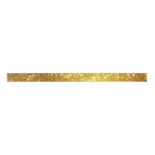 Luxus Beliebtes Geschenk Gold Glitzer Ripsband (Vorderseite)