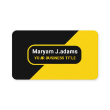 Luxus Beruflich QR Code Black Gold