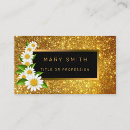 Luxus Best Popular Gold Glitzer Visitenkarte