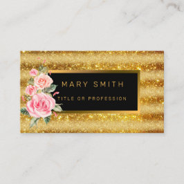 Luxus Best Popular Gold Glitzer Visitenkarte