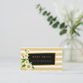 Luxus Best Popular White Gold Glitzer Visitenkarte (Stehend Vorderseite)