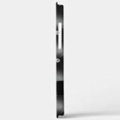 Luxus Black Bling Sparkle Diamond Individuelle Nam Case-Mate iPhone Hülle (Rückseite / Links)