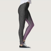 Luxus Black Lila Leggings (Rechts)