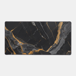 Luxus Black Marble Desk Mat Schreibtischunterlage