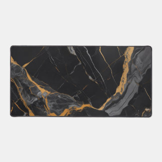 Luxus Black Marble Desk Mat Schreibtischunterlage