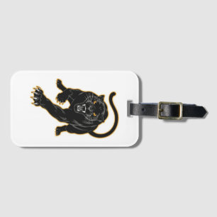 Luxus Black Panther Bag Tag Gepäckanhänger