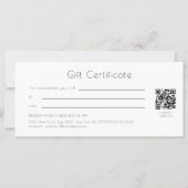Luxus-Blau-Gold-Marmor-QR-Code-Geschenkgutschein (Rückseite)
