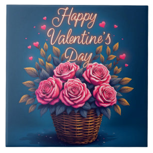 Luxus-Blumen-Schöne-Liebe-Popular-Kollektion Fliese