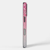 Luxus-Bogen-Perlen-iPhone 16 Pro Hülle Ästhetik (Rückseite / Rechts)