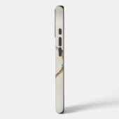 Luxus-Böser-Blick-Fußkette mit zarter Kette Case-Mate iPhone Hülle (Rückseite / Links)