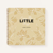 Luxus Boss Lady Light Beige Motivation Notebook Notizblock (Vorderseite)