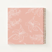 Luxus Boss Lady Pink Motivation Notebook Notizblock (Rückseite)
