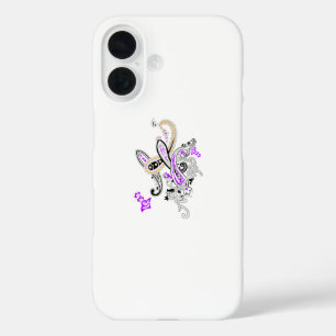 Luxus-Botanik-Paisley-Kollektion iPhone 16 Hülle