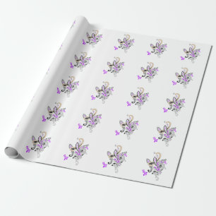 Luxus-Botanik-Paisley-Kollektion Geschenkpapier