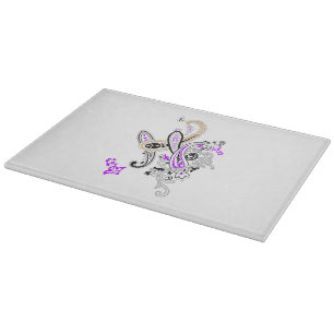 Luxus-Botanik-Paisley-Kollektion Schneidebrett