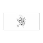 Luxus-Botanik-Paisley-Stempel Gummistempel (Prägung)