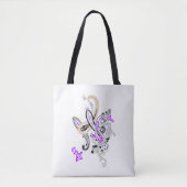 Luxus-Botanik-Paisley-Tasche Tasche (Vorderseite)