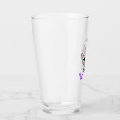 Luxus-Botanik-Paisley-Trinkglas Glas (Rechts)