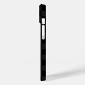 Luxus braun/schwarz geprüft Case-Mate iPhone hülle (Rückseite / Links)