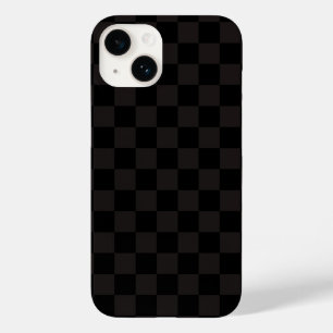 Luxus-Braun/Schwarz kariert Case-Mate iPhone 14 Hülle