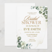 Luxus Brautparty Hochzeitseinladung Einladung (Vorne/Hinten)