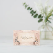 Luxus-Brows-PMU-Artist-Business Visitenkarte (Stehend Vorderseite)