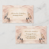 Luxus-Brows-PMU-Artist-Business Visitenkarte (Vorne/Hinten)