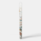 Luxus-Buntkiesel-Stein-Handyhülle - Elegant  Case-Mate iPhone Hülle (Rückseite / Links)