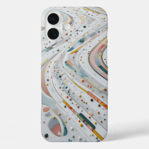 Luxus-Buntkiesel-Stein-Handyhülle - Elegant  iPhone 16 Plus Hülle