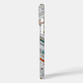 Luxus-Buntkiesel-Stein-Handyhülle - Elegant Case-Mate iPhone Hülle (Rückseite / Links)