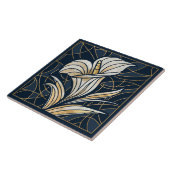 Luxus Calla Lily Pearl und Gold Fliese (Seite)