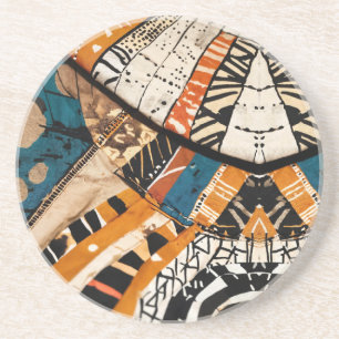 Luxus Caribbean Multicolor Design Getränkeuntersetzer