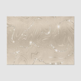 Luxus Champagner Hintergrund Beige Glitzer Seidenpapier