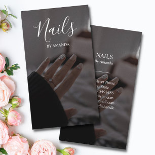 Luxus Chic Nails Salon Manicure Nail Art Beauty Visitenkarte