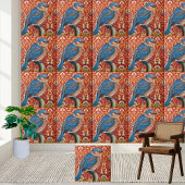 Luxus Chinoiserie Bird Tile Fliese