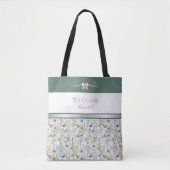 Luxus Cottagecore Wildblumen Blumenmädchen Tasche (Vorderseite)
