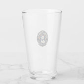 Luxus-Couture-Katze Katzen-Mama-Geschenkidee - Lux Glas (Rückseite)