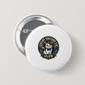 Luxus-Couture-Katze-Katzenmutter-Geschenkidee - Lu Button (Vorne & Hinten)