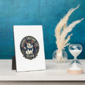 Luxus-Couture-Katze-Katzenmutter-Geschenkidee - Lu Fotoplatte (Seite)
