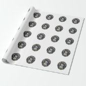 Luxus-Couture-Katze-Katzenmutter-Geschenkidee - Lu Geschenkpapier (Ungerollt)