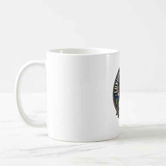 Luxus-Couture-Katze-Katzenmutter-Geschenkidee - Lu Kaffeetasse (Links)