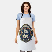 Luxus-Couture-Katze-Katzenmutter-Geschenkidee - Lu Schürze (Getragen)