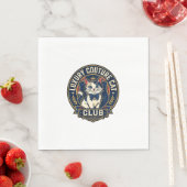 Luxus-Couture-Katze-Katzenmutter-Geschenkidee - Lu Serviette (Beispiel)