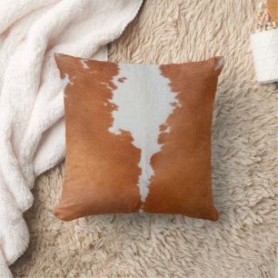 Luxus Cowhide Animal Skin Print Kissen