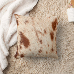 Luxus Cowhide Animal Skin Print Kissen